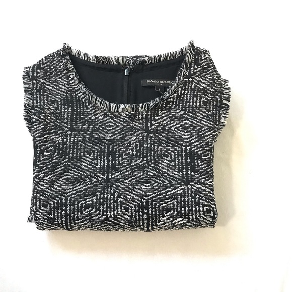 Banana republic tweed fringe sheath dress - Picture 8 of 8